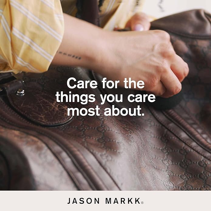 Jason Markk Leather Care, Cleans, & Conditions - Ideal for Maintaining, Polishing, & Protecting Leather Goods