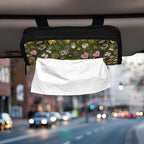 Car Tissue Holder Car Visor Organizer Tissue Box Holder for Car Sun Visor Organizer with Car Vehicle Accessories Essentials Interior for Women Men Darkmuted Hearts Clovers St.Patrick
