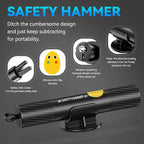 Car Window Breaker Tool - Upgraded Safe Hammer Glass Breaker, Car Hammer Seatbelt Cutter Window Breaker Emergency Escape Tool
