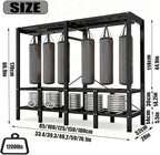 Freestanding Heavy Duty Wardrobe Closet with Magnetic Door, Portable Metal Closets, Foldable Wardrobecloset Organizers and St