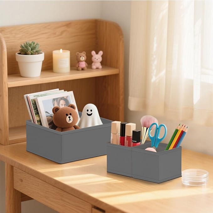 Drawer Organizer Clothes & Dresser Organizers - 12 Pack Foldable Drawer Dividers, Baby Clothes Organizer & Nursery Storage fo