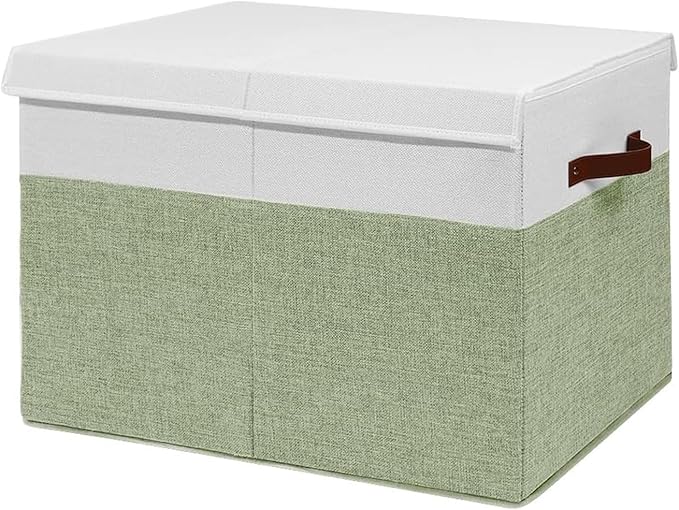 Large Toy Storage Box, Collapsible Sturdy Toys Storage Chest With Mesh, 25x13x16 Kids Toy Storage Organizer, Extra Large Toy 