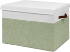 Large Toy Storage Box, Collapsible Sturdy Toys Storage Chest With Mesh, 25x13x16 Kids Toy Storage Organizer, Extra Large Toy 