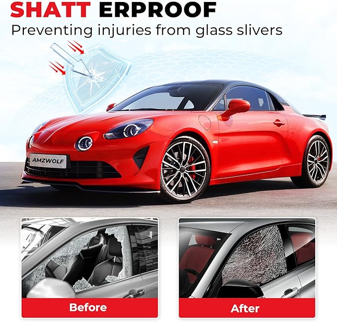 20% VLT Ceramic Car Window Tint Film (20In x 20Ft), 99% UV & 96% IRR Blocks, 5-Layer Automotive Tints for Privacy Sun & Glare Protection Heat Blocking Scratch Resistant