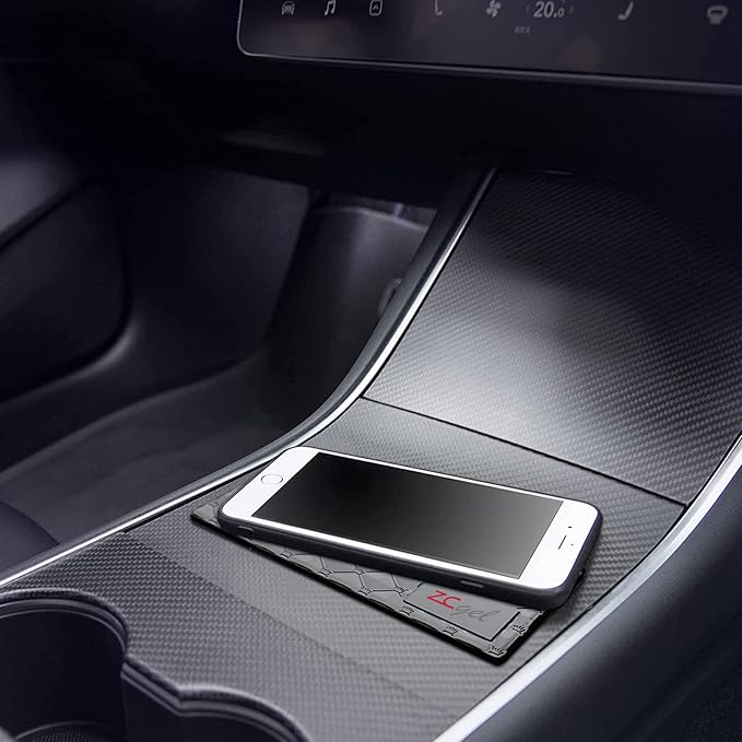 Sticky Dash Pad (4 Pack), Removable and Traceless Car Dashboard Mat with Heat Resistant, Sticky Non-Slip Dashboard Gel Pad fo
