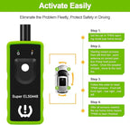 JDIAG TPMS Relearn Tool for and Ford Series Vehicles Super EL50448 Auto Tire Pressure Monitor Sensor Activation Reset Tool Up