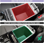 Center Console Organizer Compatible with 2025 2026 Hyundai Tucson SEL/SE Armrest Storage Box Armrest Console Organizer 2025 Tucson Accessories (ONLY FOR TUCSON SEL/SE/XRT,NOT FOR PHEV&Limited&N-Line)