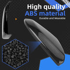 Passenger Side Mirror Cover Replacement for Honda Civic 2016-2021, Insight 2019-2021 - Right Side Mirror Covers, Rear View Mirrors Cap Carbon Fibre