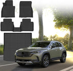 Sunsdrew Floor Mats Set for 2023-2026 Mazda CX-50 (Not for Hybrid), All Weather Floor Liners & Rear Cargo Trunk Mat for CX50 Accessories TPE Rubber Raised Edge, 4PCS