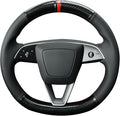 MEWANT DIY Stitching Steering Wheel Cover Wrap for Tesla Model 3 Highland 2023-2025/Model Y 2025 Accessories