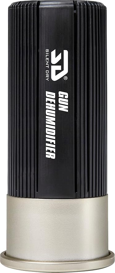 SILENT DRY Cordless Gun Safe Dehumidifier - Reusable Mini Dryer for up to 40L - Fast Rechargeable & Moisture Removal for