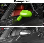 Voodonala for Challenger Rearview Mirror Cover Side Mirror Trim Shell Cover Decoration Trim for 2009-2024+Dodge Challenger Exterior Accessories ASB Green, 10pcs