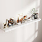 Floating Shelves for Wall, 72 Inch Wide x 12 Inch Deep Floating Shelves, Long Wood Floating Wall Shelf Shelves for Living Roo