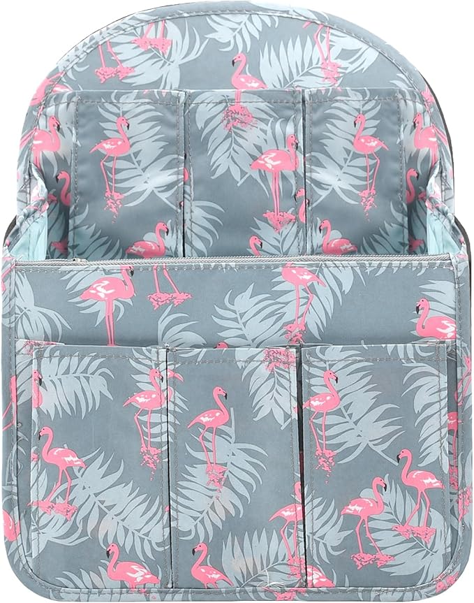 Surblue Backpack Organizer Insert Liner Hanging Travel Rucksack Purse and Handbag Insert Pocket, High-capacity Divider Foldab