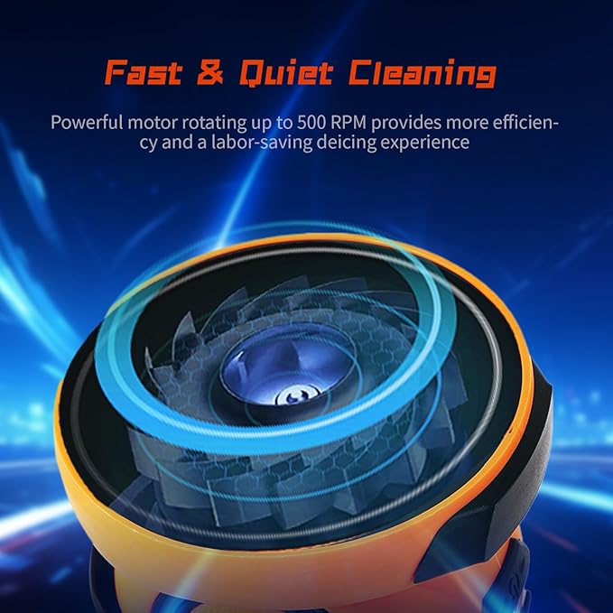 Electric Ice Scrapers for Car Windshield,Cordless Electric Handheld Ice Scraper, Electric Windshield Scraper,heated Ice Scrapers for Car Windshield Cordless(Can be used for polishing and waxing cars)
