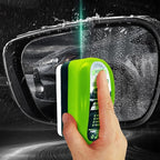 Home & Car Glass Cleaner, 2026 New Oil Film Brush 2.0, High Performance Automotive Oil Film Cleaning Brush with Reusable Foam