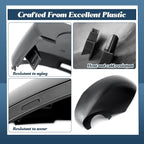 76255-T20-A01 Lower Rearview Mirror Cover Compatible with Honda Civic 11th 2022 2023 2024 2025 without Turn Signal Models Left Driver Side Mirror Bottom Cover Cap Black Replacement Part