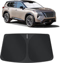 TINGLU Sun Shade for Nissan Rogue 3rd Gen.2021-2024 2025 2026(Not for Rogue Sport) Accessories Windshield Sun Shade Window Shade UV Rays Protection Sun Visor Cover