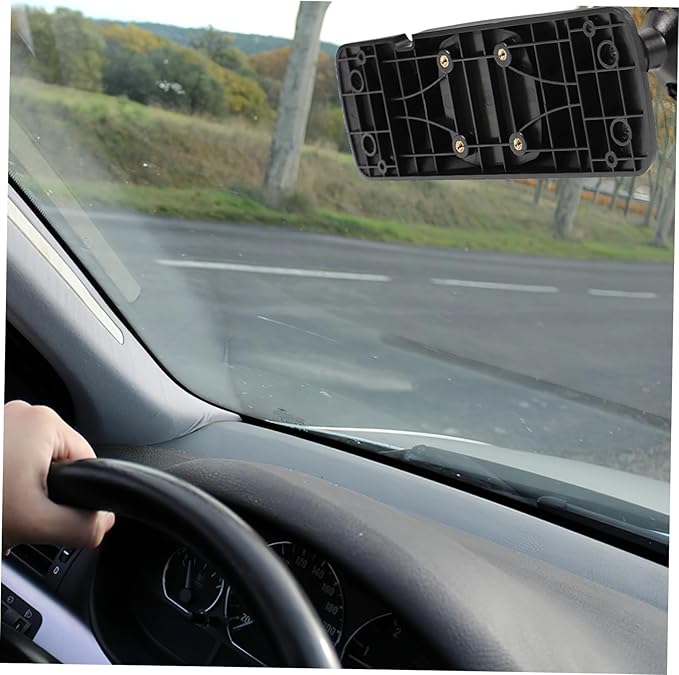 Rear View Mirror Dash Cam Mount Holder Easy Installation Elegant Design Versatile Bracket for Backup Cameras Stable Rear View Mirror Bracket for Effortless Setup Compatible