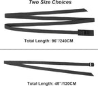 Ayaport Lashing Straps with Buckles Adjustable Cam Buckle Tie Down Cinch Strap for Packing Black 4 Pack
