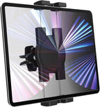 Vent Tablet Mount for Car [Super Stable Durable] Air Vent Car Tablet Holder Powerful Vent Clip for 4-12.9" Tablets & Phones, iPad Pro/Air/Mini, Galaxy, Lenovo, Fire, iPhone Series