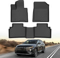 Powerty Floor Mats for 2022-2025 2026 Hyundai Tucson(Non-Hybrid Models) Accessories All Weather Floor Liner 3D TPE 1st & 2nd Row Floor Mat Heavy-Duty Floor Liners(NOT for Hybrid)