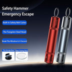 Safe Hammer Car Window Breaker Seatbelt Cutter Under Water or Fire,2 IN1 Window Breaker Tool Auto Glass Breaker Emergency Esc