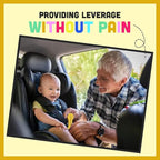 Bucklebee Easy Car Seat Buckle Release Aid for Children Unbuckle Car Seat Release Tool - Button Pusher - Opener for Nails - B