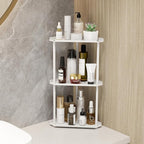Jesginboo 3 Tier Bathroom Counter Organizer, Vanity Organizer Corner Shelf, Skincare, Makeup Countertop Organizers, Kitchen, 