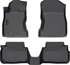 Auxko All Weather Floor Mats Fit for Subaru WRX 2026-2022 TPE Rubber Liners WRX Accessories Set All Season Guard Odorless Anti-Slip Floor Mats