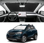 Custom Fit Windshield Sun Shade for Buick Encore 2013-2026 (Not for Encore GX), Blocks UV & Heat, Front Window Sunshade Accessories, Easy Fold & Store Keep Your Car Cooler