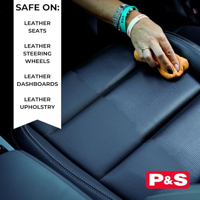 P & S Professional Detail Products – Premium Leather Conditioner & Protectant – Revives & Reconditions Leather – UV Protectio