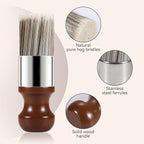 LUXGROVE® Leather & Furniture Polishperfect Brush, Salve Brush for Furniture, Leather & Wood Care Cleaning Brush with Comfort