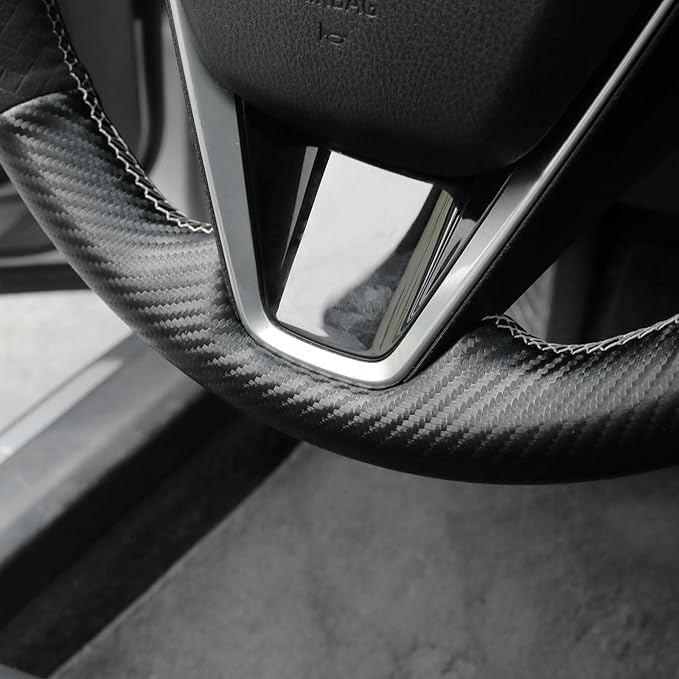 MEWANT Breathable Hand Sewn Car Steering Wheel Cover for Toyota Camry 2018-2019 / Toyota Avalon 2019 / Toyota Corolla 2019-2020 / Toyota RAV4 2019 Steering Wheel Accessories