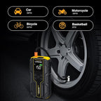 Car Jump Starter with Air Compressor, VoltSurge 6000A Peak 12V Battery Jumper Starter Portable Booster Pack, 150PSI Safe