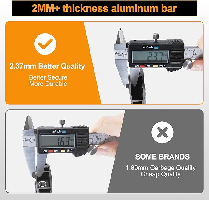 Autekcomma Roof Rack Cross Bars for Toyota RAV4 2019-2025 (Not Fit 2024 LE/Adventure/TRD Off-Road/Hybrid Woodland Edition) Anti-Theft Lock Mechanism Tie-Down Loop Aluminum Anti-Corrosion Crossbars