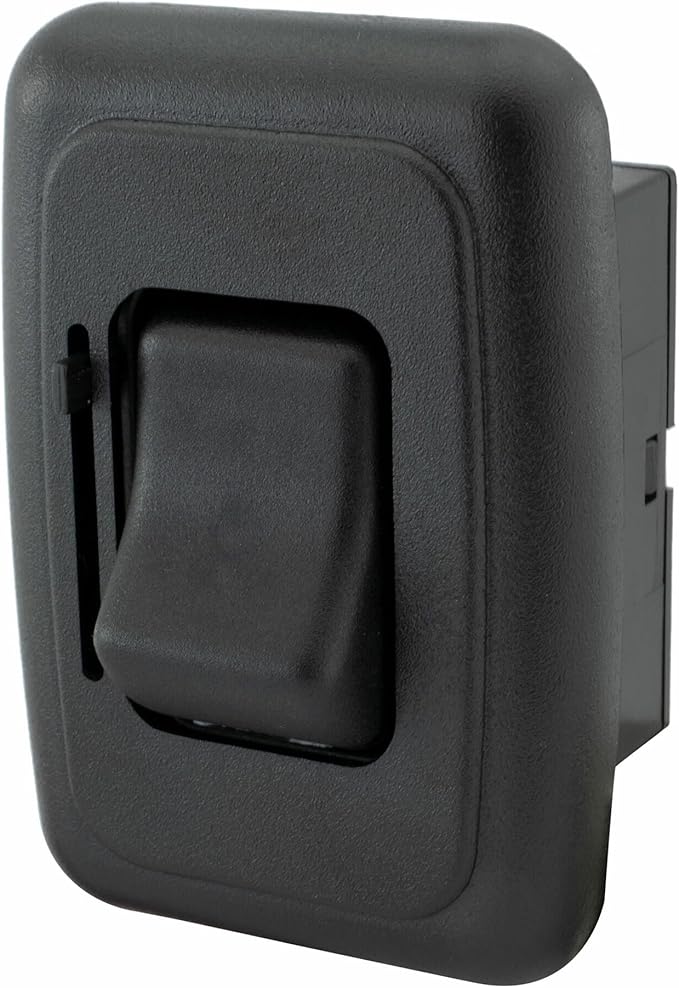 12 Volt DC Dimmer Switch for LED, Halogen, Incandescent - RV, Auto, Truck, Marine, and Strip Lighting (Slider, Black)