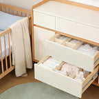 Drawer Organizer Clothes, 16 Pack Dresser Organizer Bins, Foldable Closet Organizers and Storage Fabric Dresser Bins, Shallow