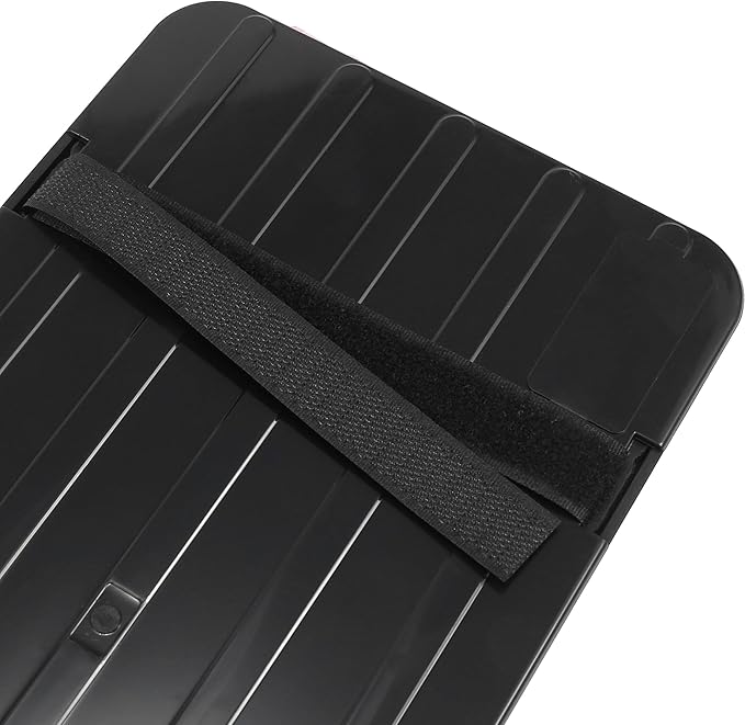 X AUTOHAUX Pink Universal Car Sun Visor Organizer Sunglasses Case Storage Pocket Hook and Loop Tape ABS PU Leather for SUV RV Truck