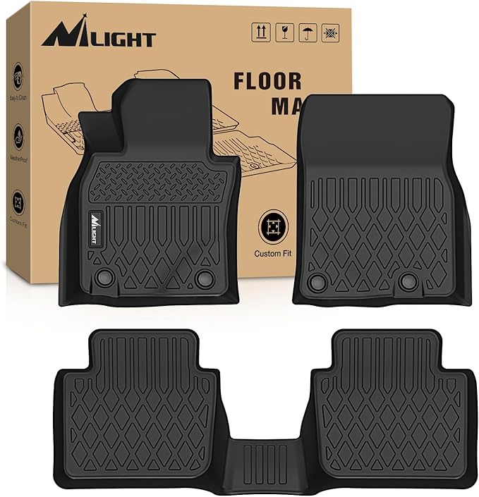 Nilight TPE Floor Mats for Mazda CX-50 CX50 2023 2024 2025 2026, All Weather Custom Fit Heavy Duty Floor Liners