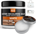 Leather Recoloring Balm Leather Color Restorer Scratch Repair Leather Paint for Furniture Couches Car Seats Shoes Bags Leathe