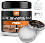 Leather Recoloring Balm Leather Color Restorer Scratch Repair Leather Paint for Furniture Couches Car Seats Shoes Bags Leathe