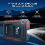 Car Jump Starter with Air Compressor 4000A Peak Battery Jump Starter 14.8V 150PSI Inflator Auto Booster 15000MA Jump Box (up