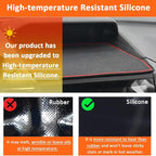 Auovo Dashboard Mat Compatible with Subaru Crosstrek Accessories 2018-2023 Forester 2019-2024 XV Impreza 2018-2023 Car Interi