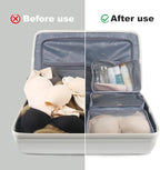 6 Pcs Packing Cubes Luggage Organizers Small Mesh Clothing Underwear Bag Foldable Laundry Bags for Travel Hiking Camping Back