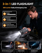 Jump Starter with Air Compressor, 6000A Battery Jumper Starter Portable, 12V Jump Box Car Jump Starter Portable with 150PSI