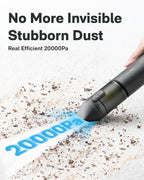 HOTO Handheld Car Vacuum Cleaner Cordless, 4-in-1 Portable Mini Vacuum with 20000Pa Strong Suction, Electric Compressed Air D