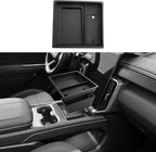 ECOZEN 2026 Acadia Center Console Organizer - For 2024-2026 GMC Acadia Under Screen Organizer Storage Tray - Compatible with 2024-2026 GMC Acadia(Elevation/AT4) Accessories ABS - Not Fit Denali Trim