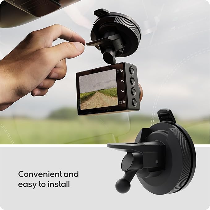 TUSITA Mini Suction Cup Mount Compatible with Garmin Dash Cam 45 46 47 55 56 57 65W 66W 67W,Speak Plus