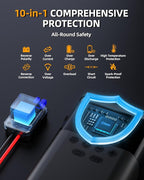 Jump Starter with Air Compressor, 6000A Battery Jumper Starter Portable, 12V Jump Box Car Jump Starter Portable with 150PSI